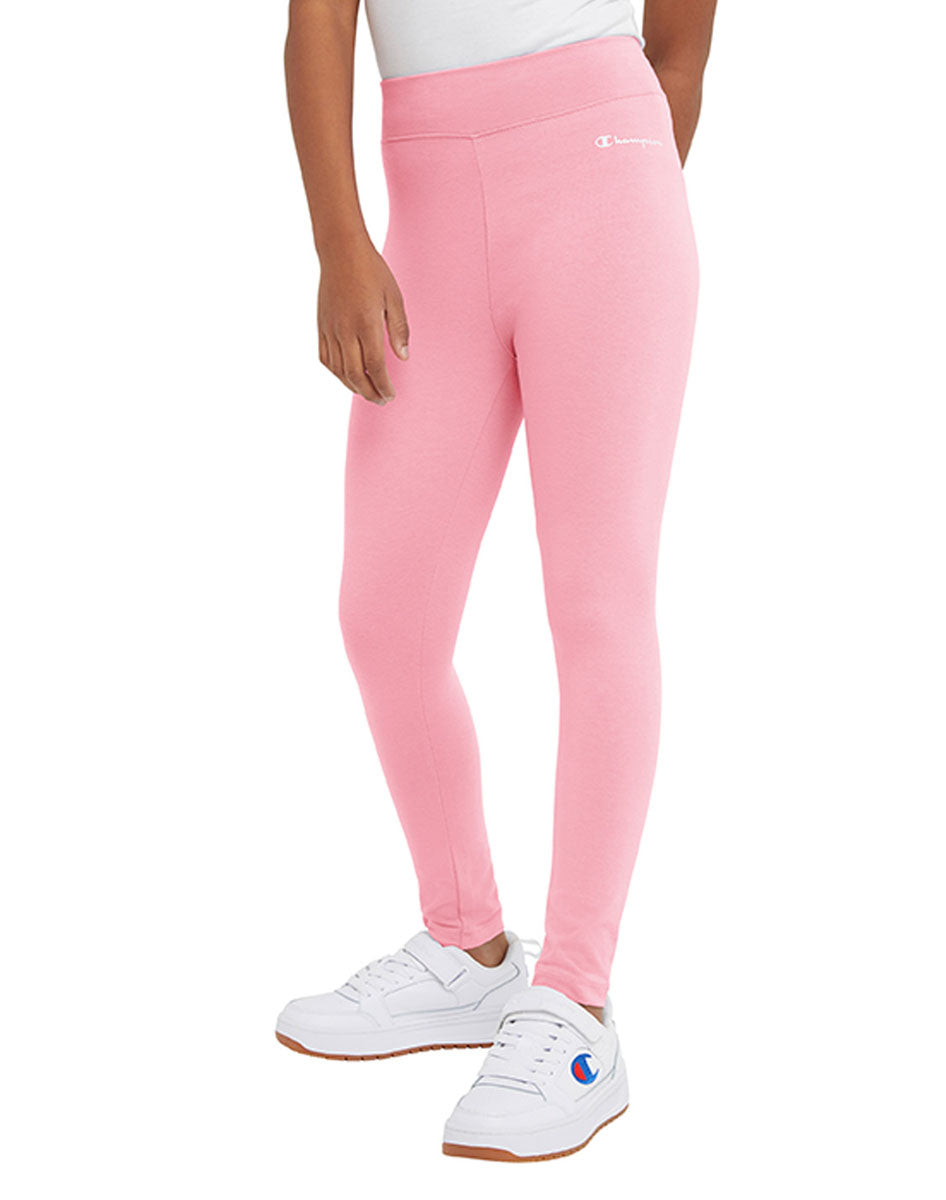 Mallas Negras Niña Leggings Largos Para Niña Algodón Elástico