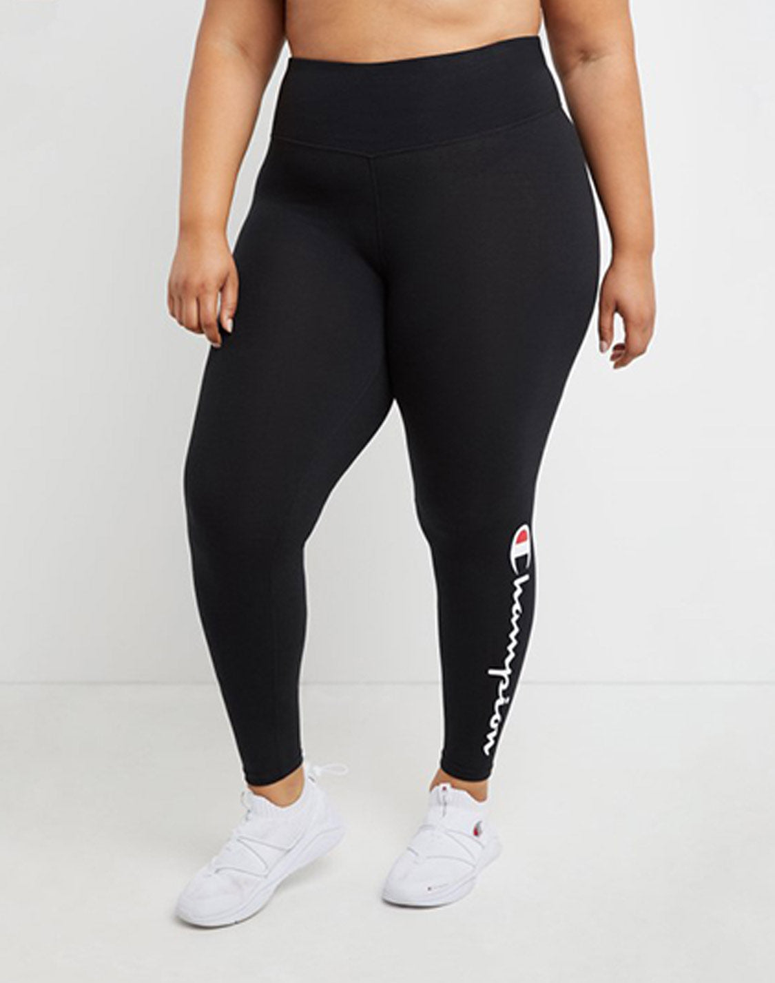 Leggings Ajustados Soft Touch 7/8 con Logo Champion para Mujer
