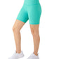 Short Biker Acanelados con Logo C para Mujer
