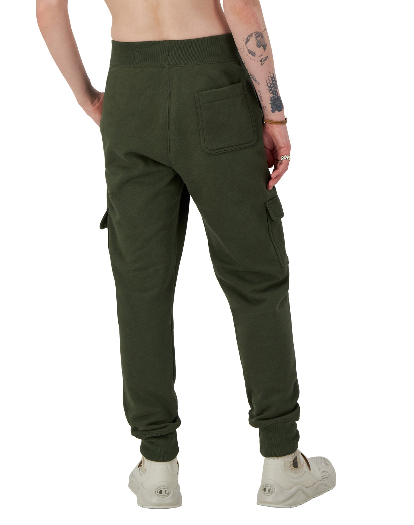 Reverse Weave Cargo Jogger