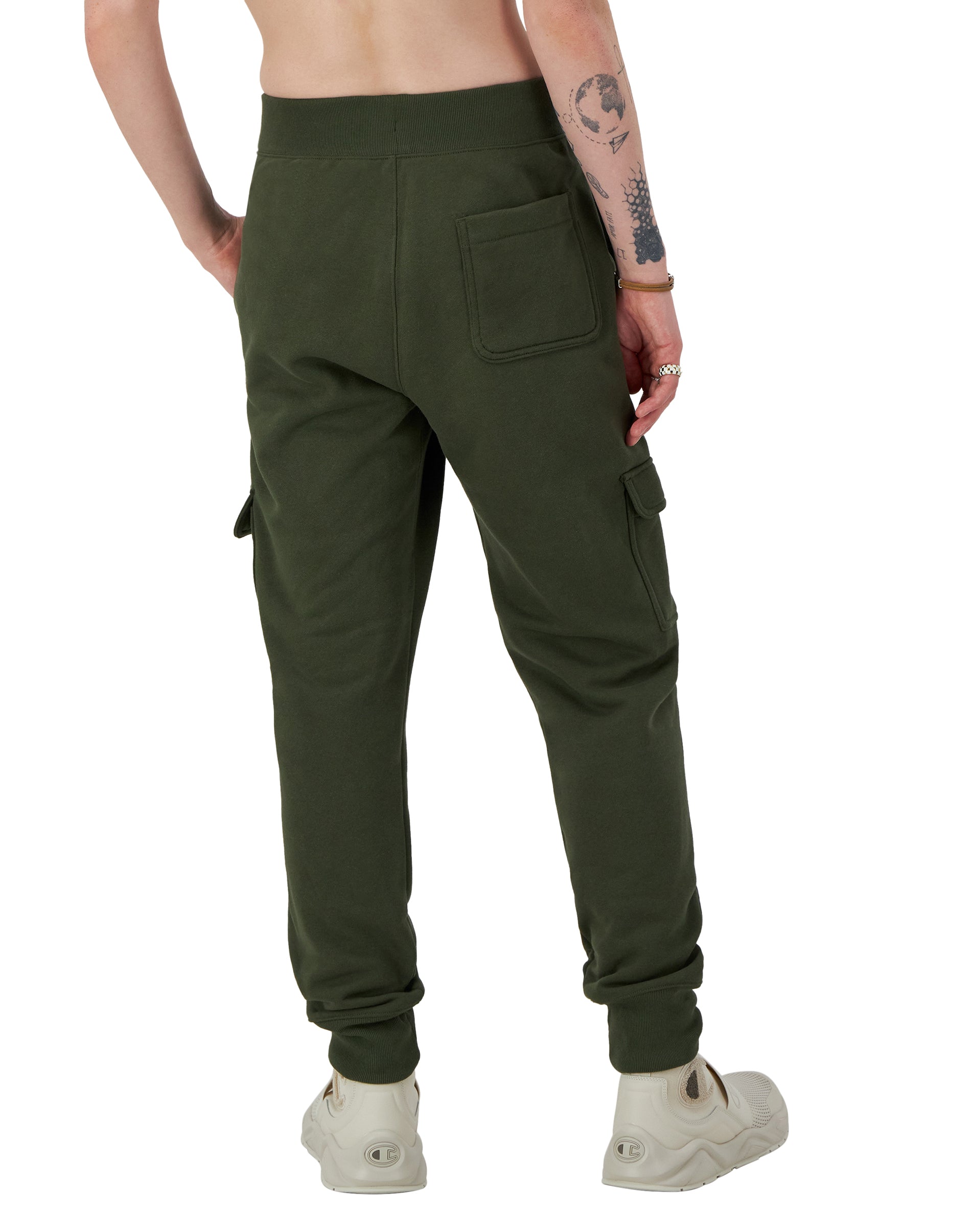 Reverse Weave Cargo Jogger