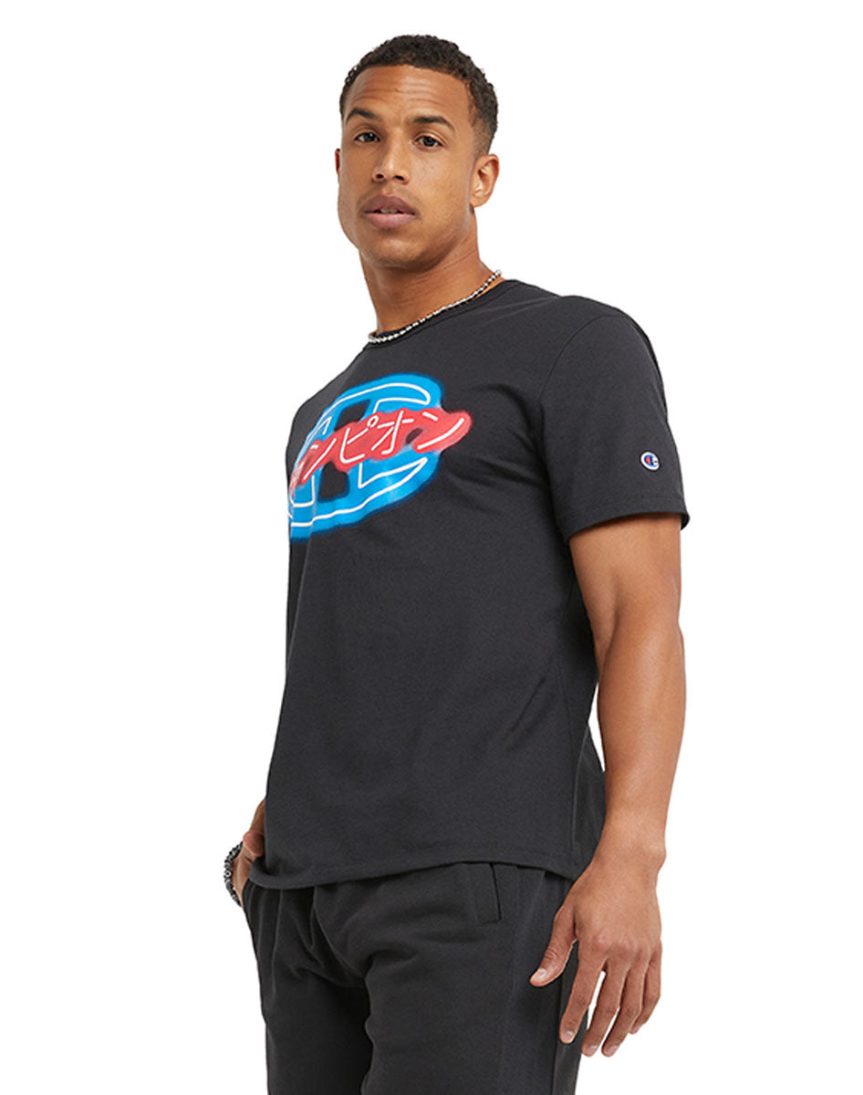 Playera Para Hombre Lightweight Short Sleeve Tee Champion