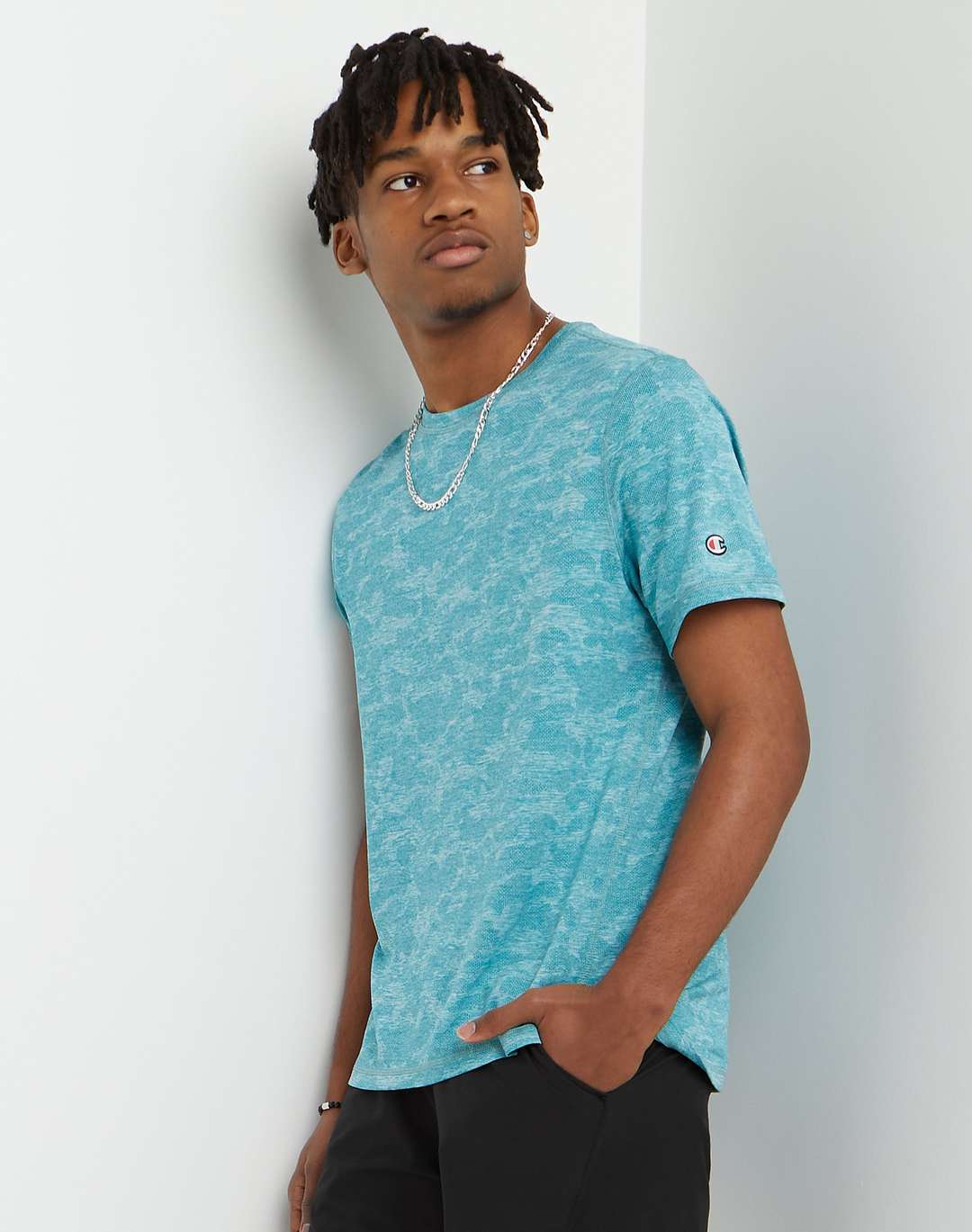 Camo Jacquard Mvp Tee