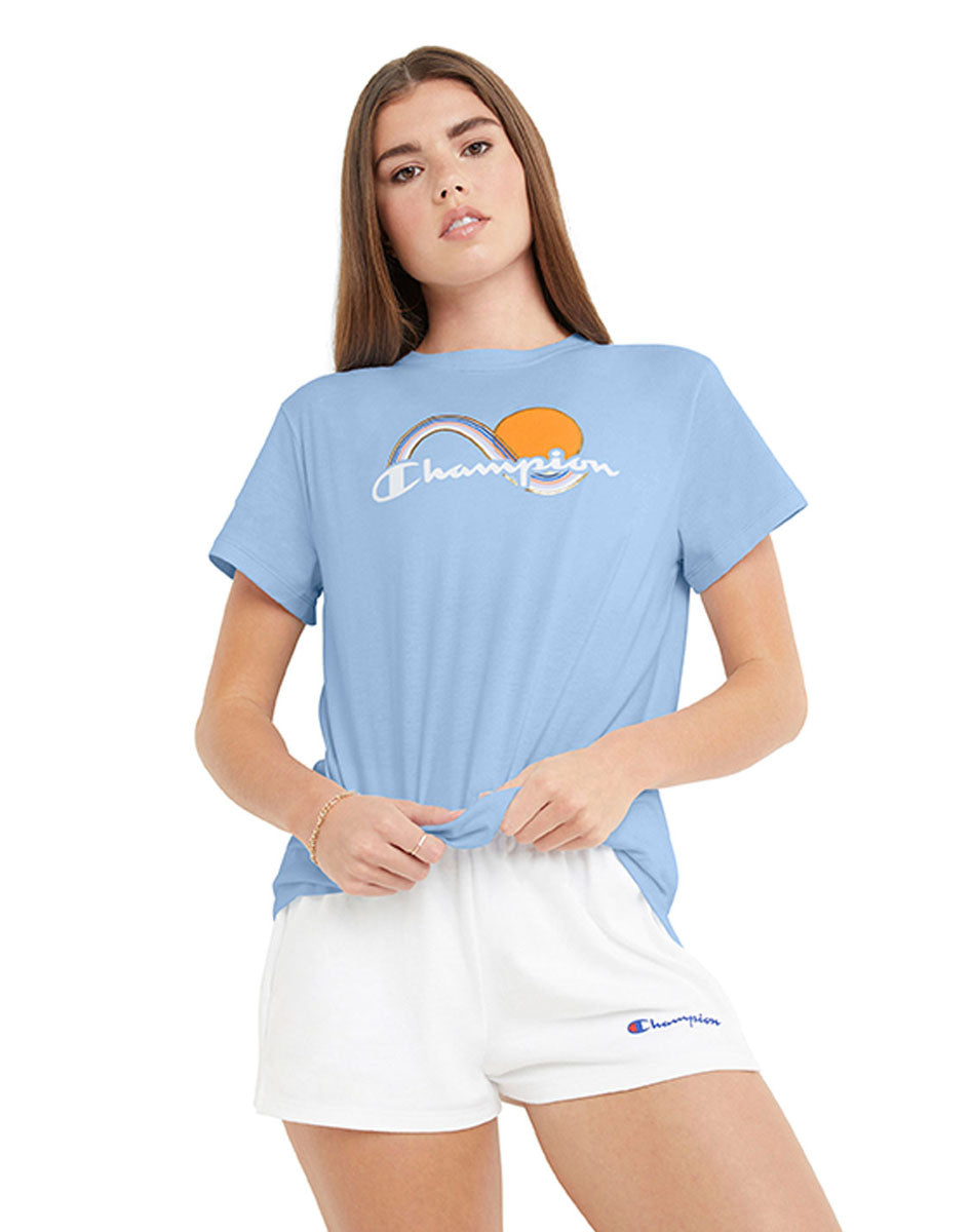 Playera Para Mujer Classic Tee - Graphic Champion