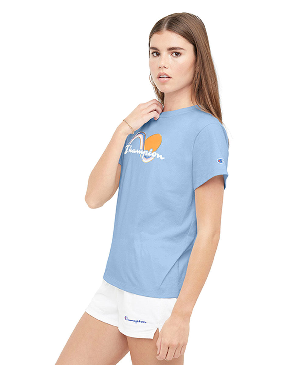 Playera Para Mujer Classic Tee - Graphic Champion