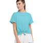 Playera Para Mujer Tie Front Tee Champion