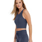 Tank Para Mujer Soft Touch Crop Top - Ribbed Champion