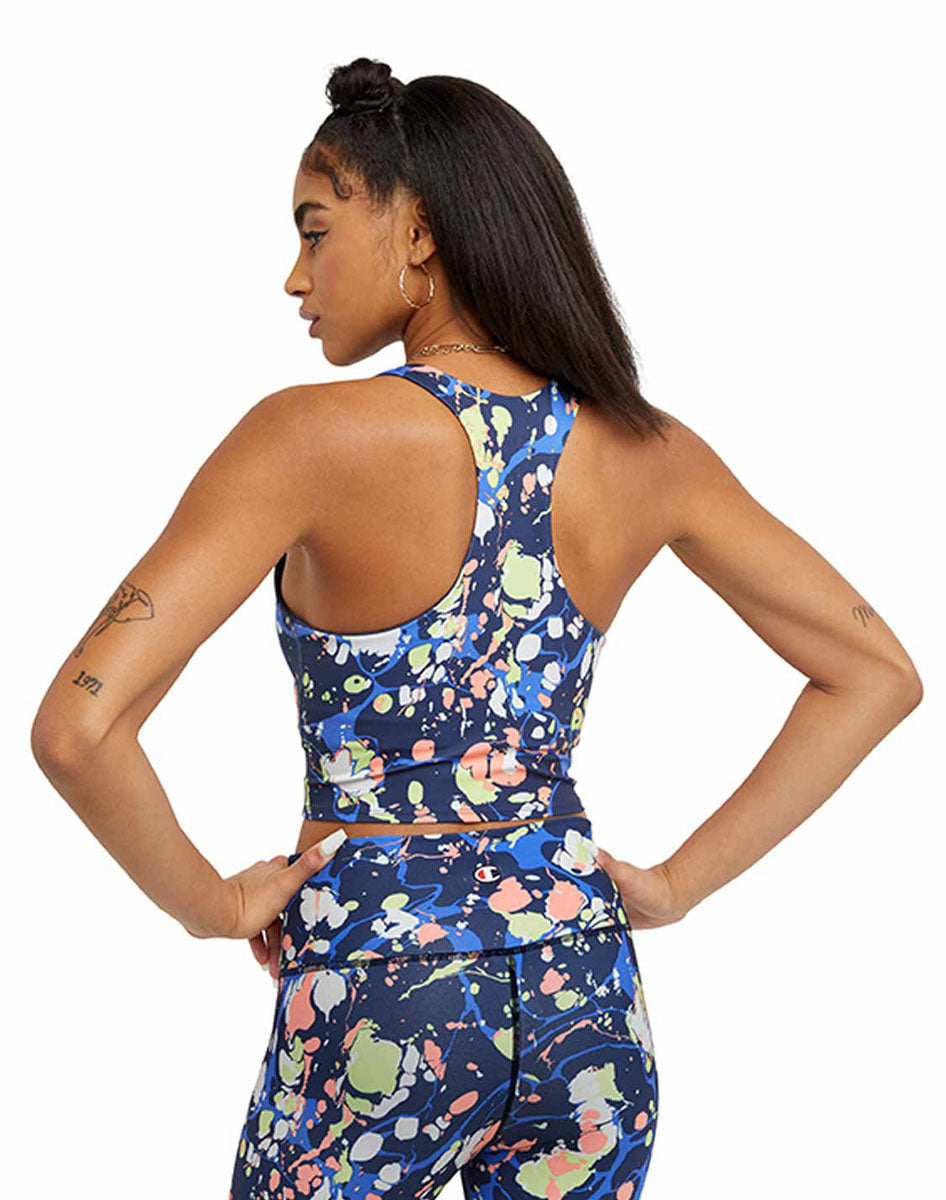 Tank Para Mujer Soft Touch Eco Crop Top - Print Champion