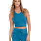 Tank Para Mujer Soft Touch Crop Top - Ribbed Champion
