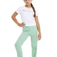 Crew T-Shirt, Rainbow Script Kids Champion