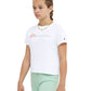 Crew T-Shirt, Rainbow Script Kids Champion