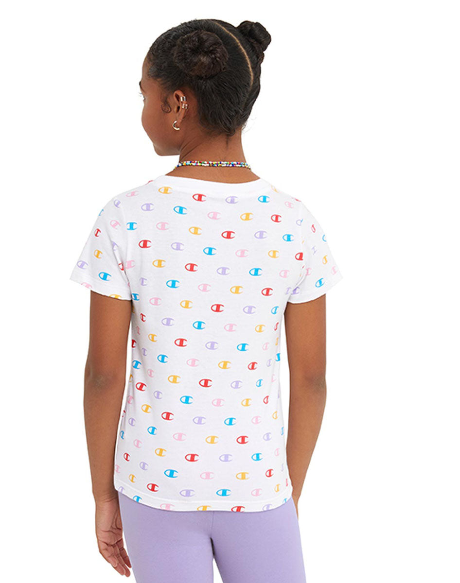 Cotton T-Shirt, Classic Tee C Print Champion