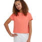 Crew T-Shirt, Rainbow Script Kids Champion