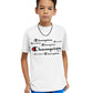 Short-Sleeve Boys' T-Shirt, Multi Classic Script