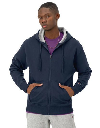 Sudadera Hoodie Powerblend (Full Zip) para Hombre