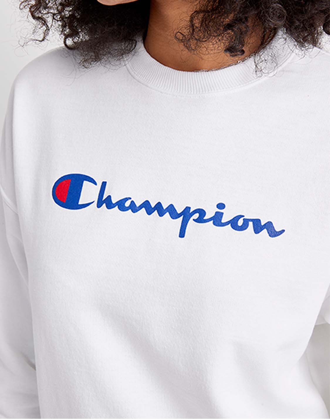 Sudadera Cuello Redondo Para Mujer Powerblend Relaxed Champion