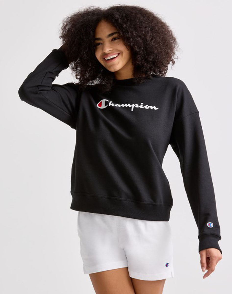 Sudadera Cuello Redondo Para Mujer Powerblend Relaxed Champion