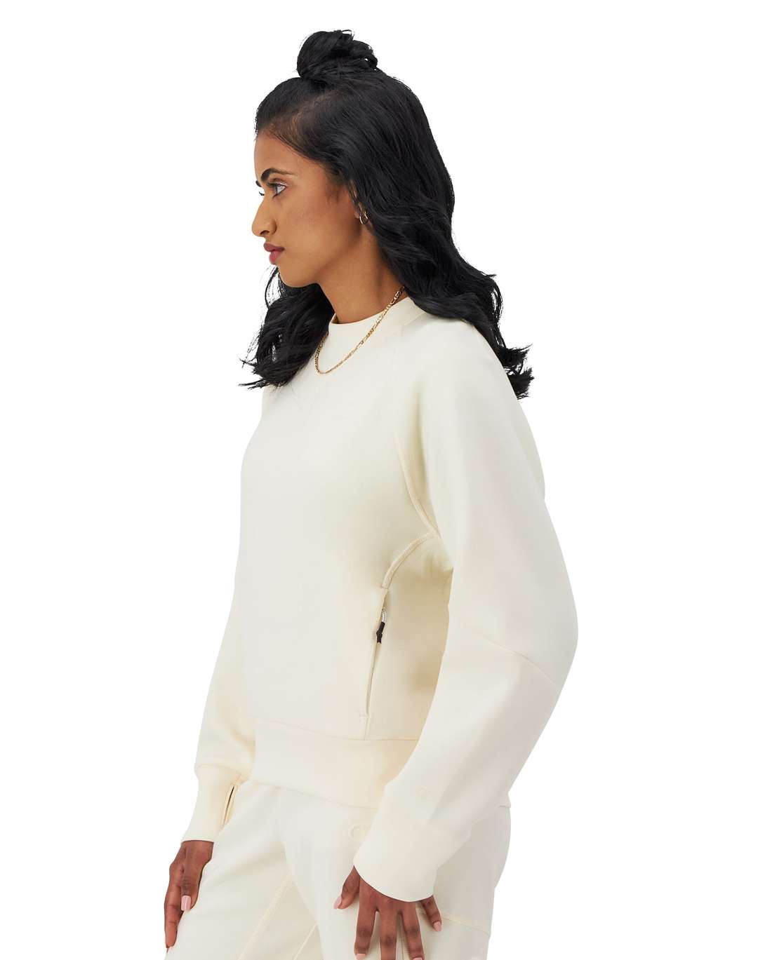 Sudadera Squish de Cuello Redondo para Mujer