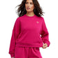 Sudadera French Terry "Campus" de Cuello Redondo para Mujer