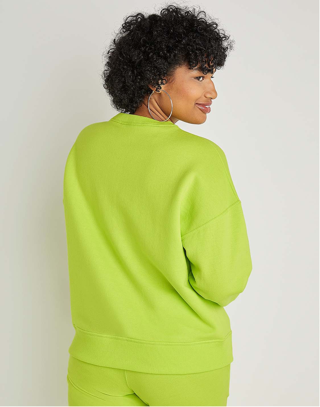 Sudadera Cuello Redondo Para Mujer Powerblend Relaxed Champion