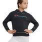 Sudadera Hoodie French Terry con Classic Script para Niña