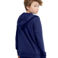 French Terry Full-Zip Boys' Hoodie, Classic Script