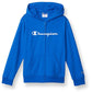 French Terry Full-Zip Boys' Hoodie, Classic Script