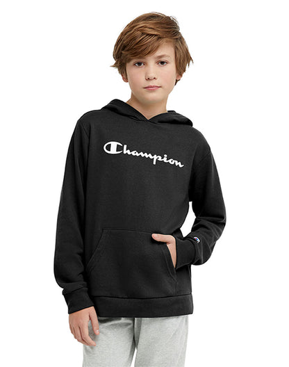 Sudadera Hoodie French Terry con Classic Script para Niño