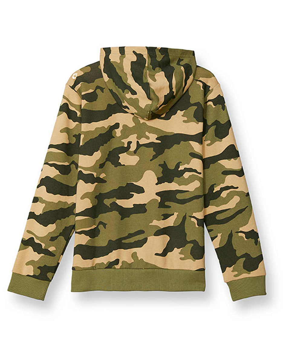 Sudadera Para Niño French Terry Hoodie Camo Champion