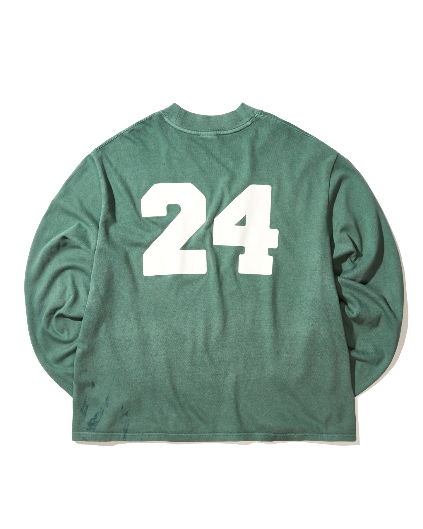 Playera manga larga "Vintage Dye, Mock Neck" X Angelo Baque