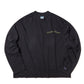 Playera manga larga "Vintage Dye, Mock Neck" X Angelo Baque