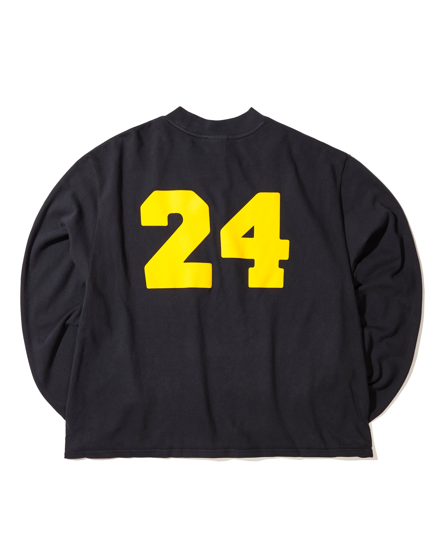 Playera manga larga "Vintage Dye, Mock Neck" X Angelo Baque