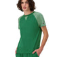 Playera de Rayas con Manga Raglán para Hombre