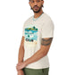 Playera Clásica con Efecto Vintage para Hombre