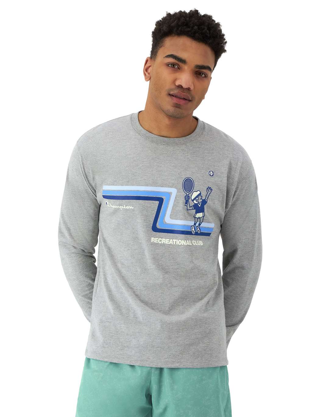 Playera No-Cuff Rec Club de Manga Larga para Hombre