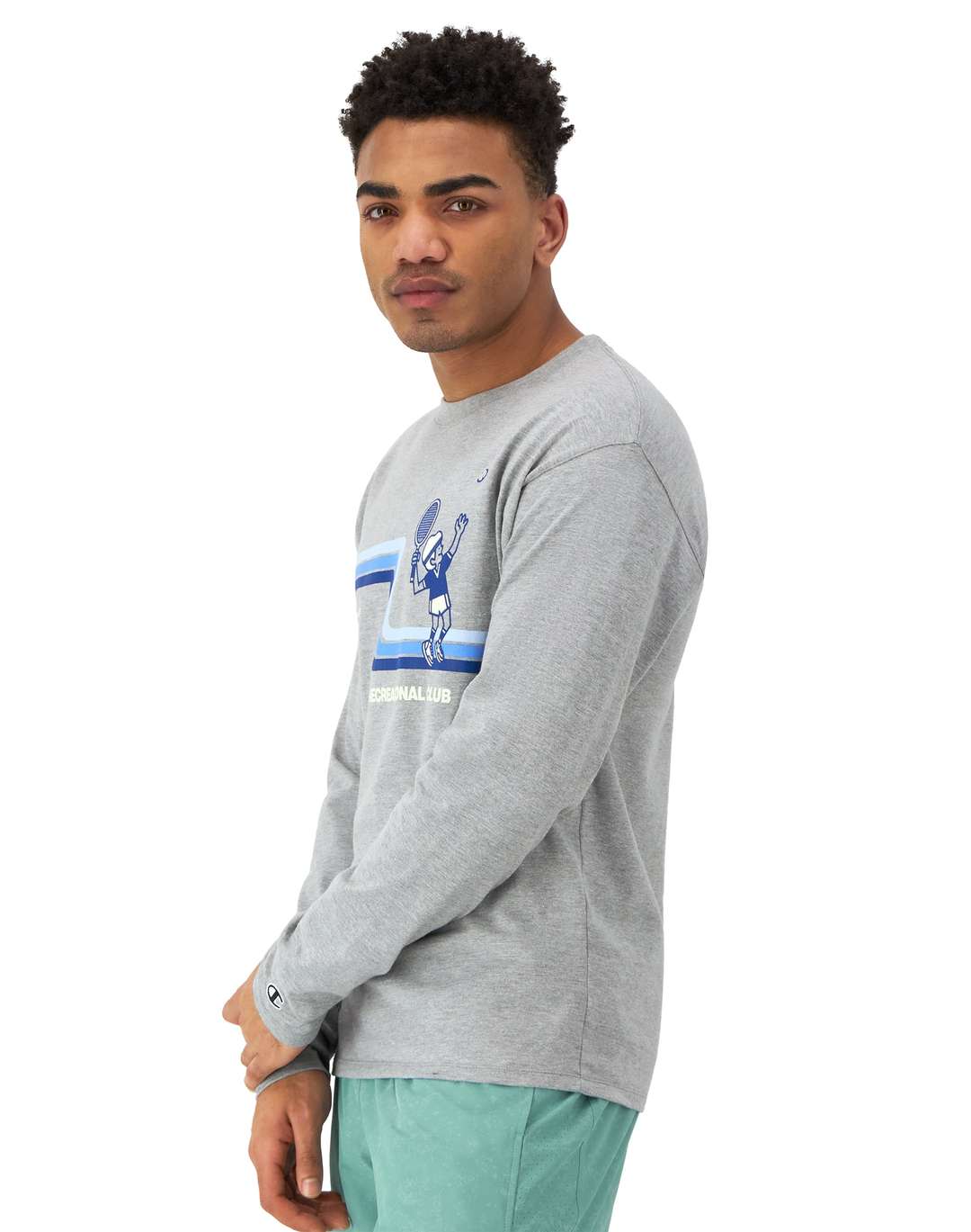 Playera No-Cuff Rec Club de Manga Larga para Hombre