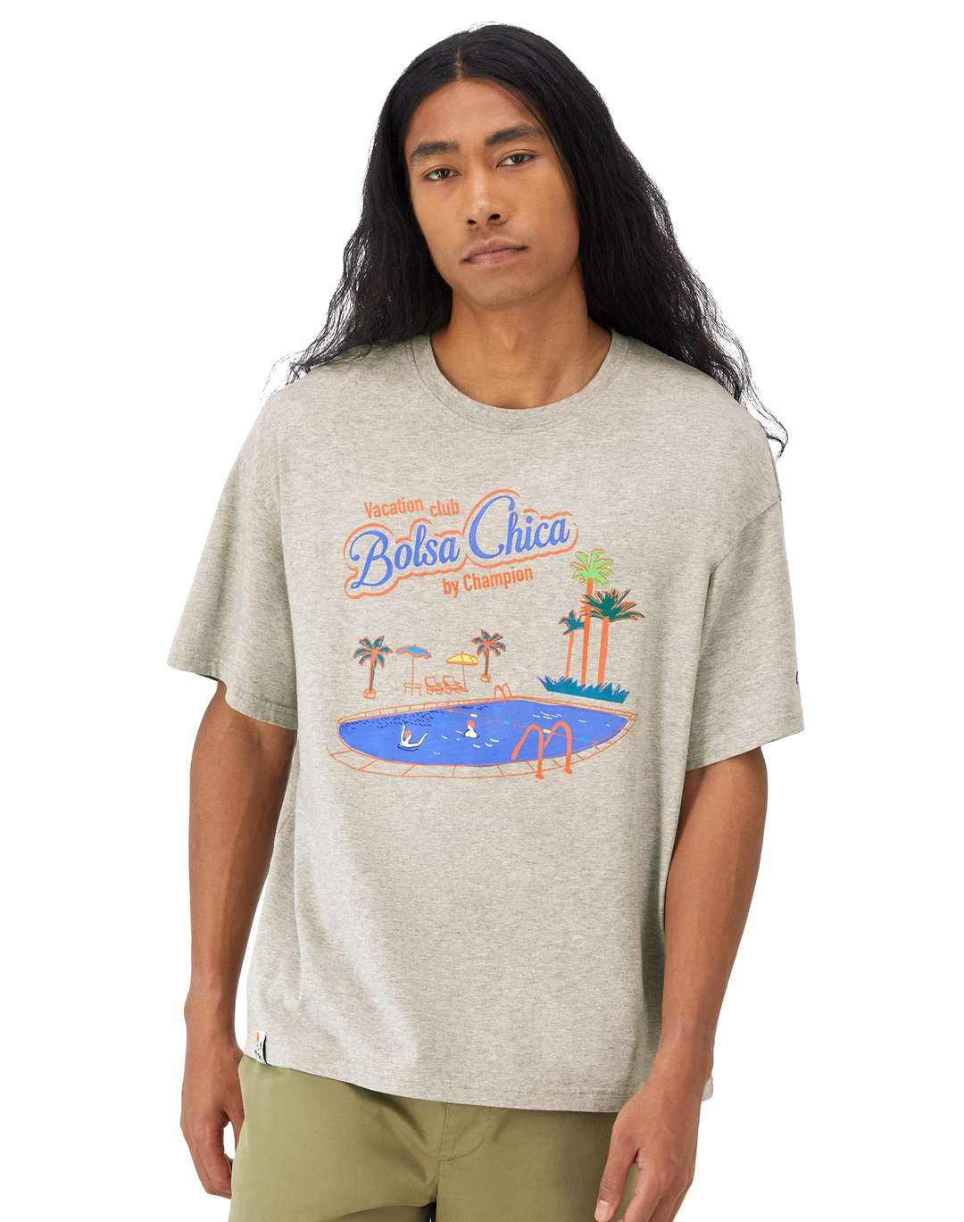 Playera con Efecto "Washed Cotton" para Hombre