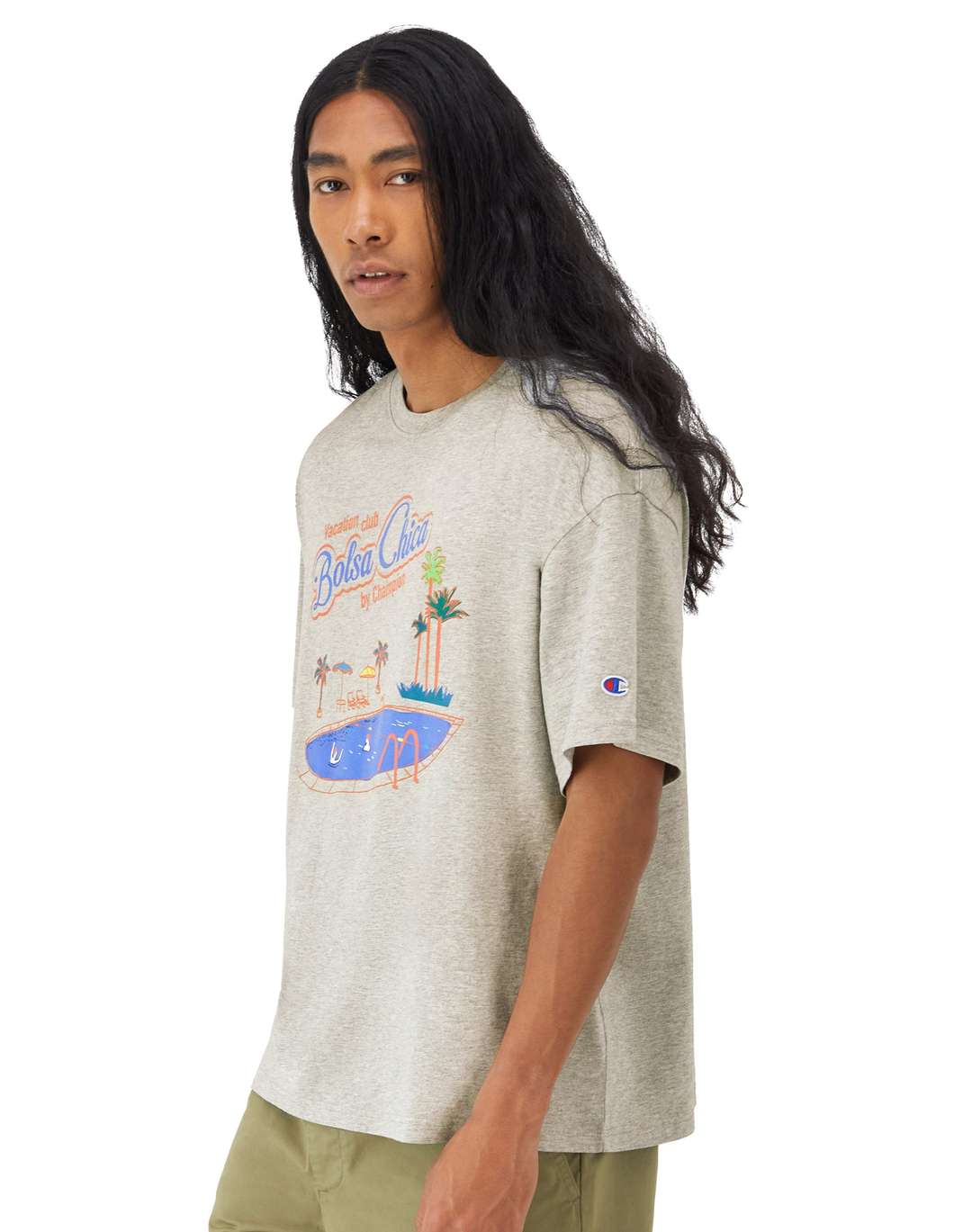 Playera con Efecto "Washed Cotton" para Hombre