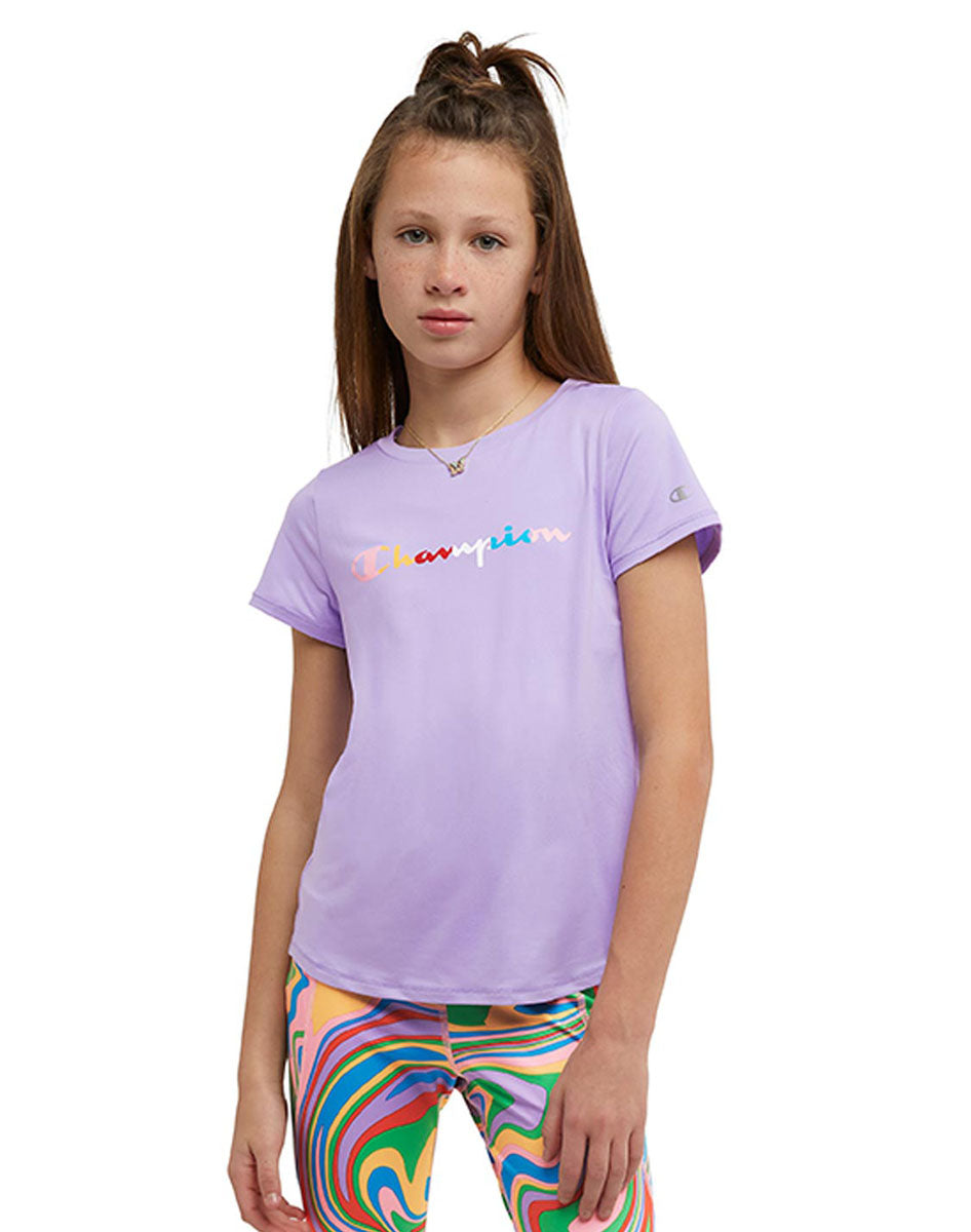 T-Shirt, Rainbow Script Kids