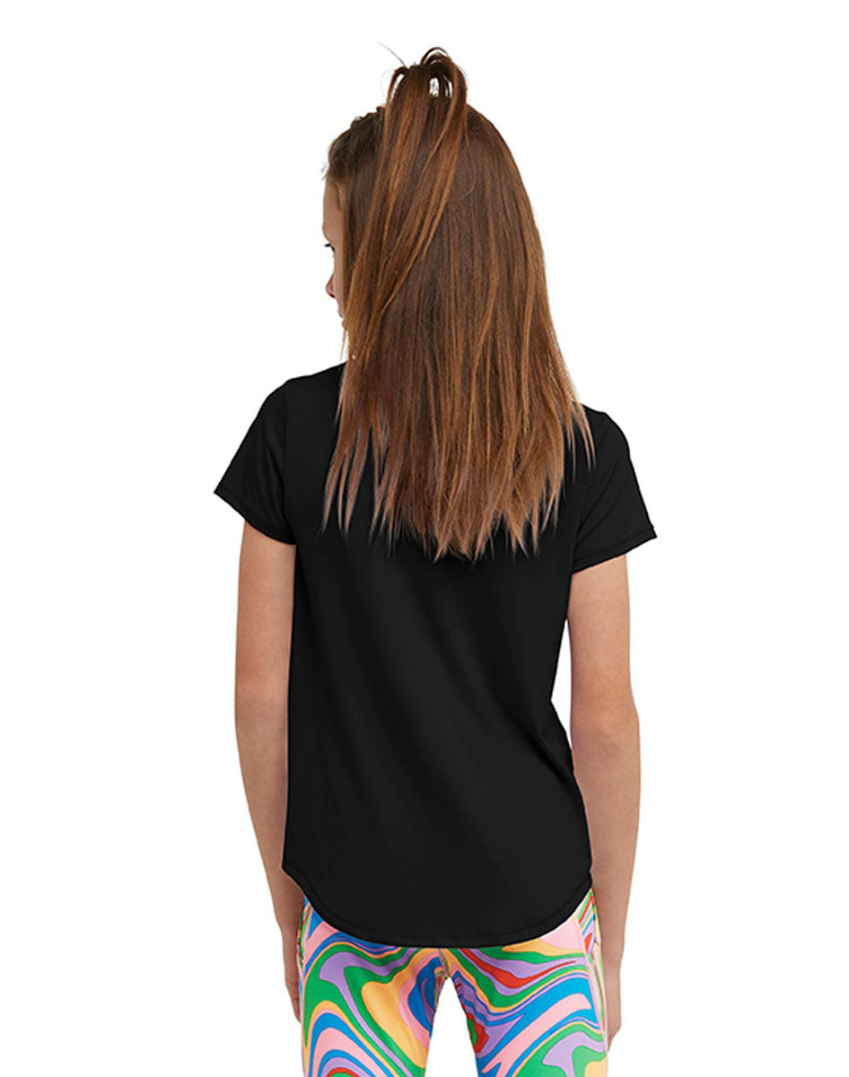 T-Shirt, Rainbow Script Kids