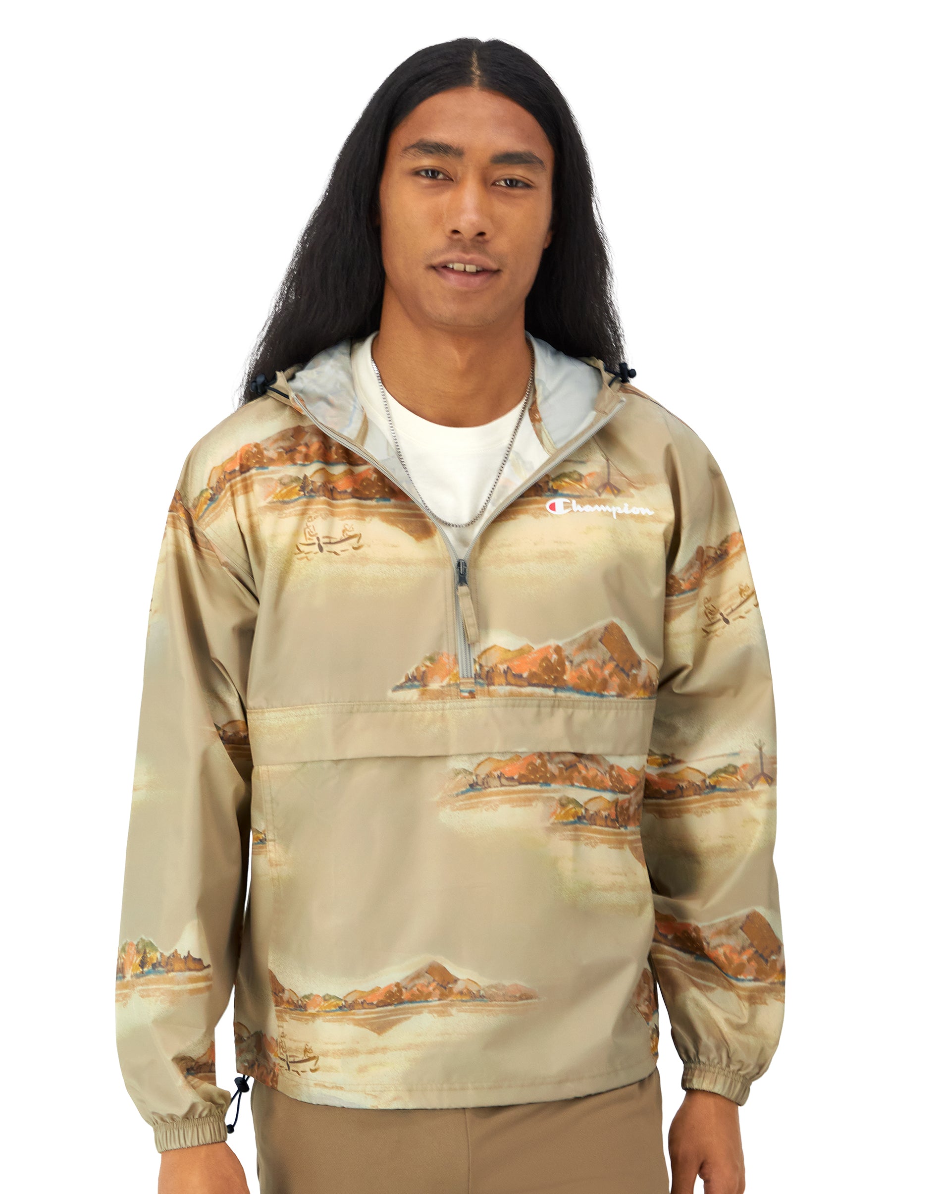 Chamarra Para Hombre Aop Stadium