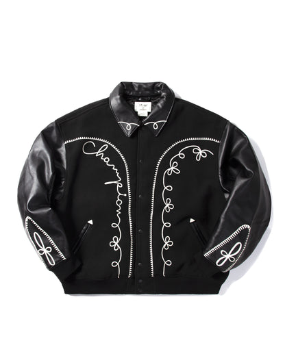Chamarra "Varsity Bolero" X Angelo Baque