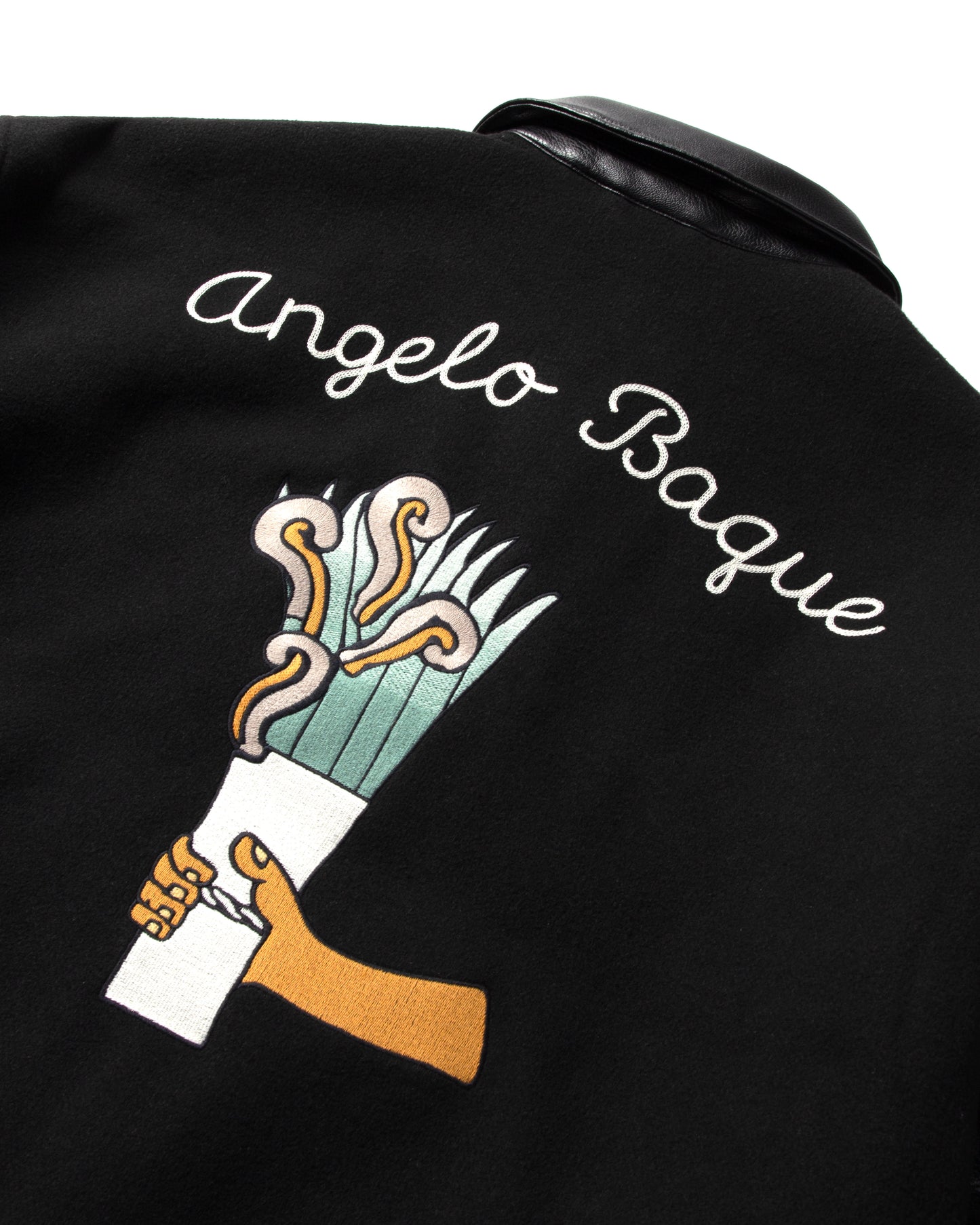 Chamarra "Varsity Bolero" X Angelo Baque
