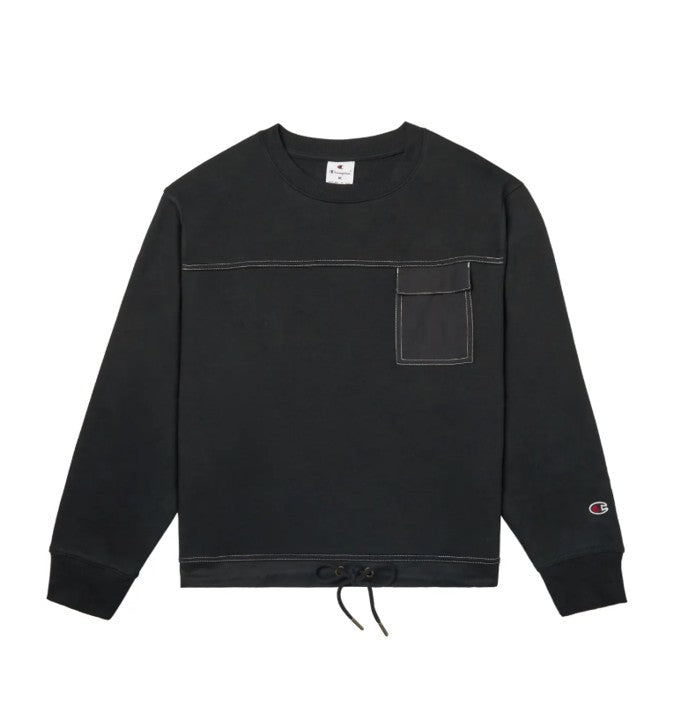 Sudadera "Crew" con cordón ajustable