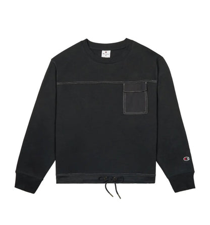 Sudadera "Crew" con cordón ajustable