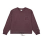 Sudadera "Crew" con cordón ajustable