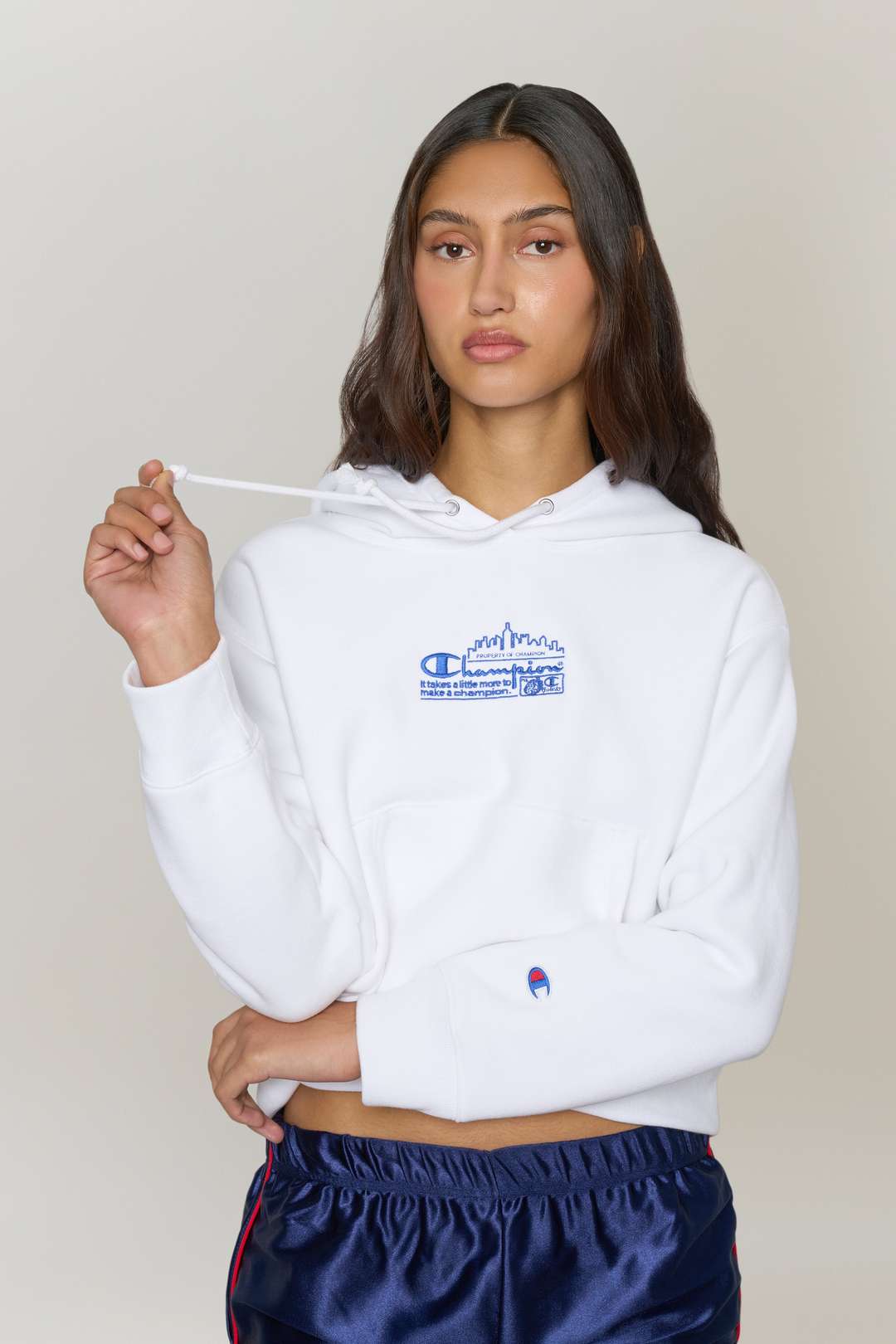 Sudadera Hoodie Reverse Weave X Guizio para Mujer