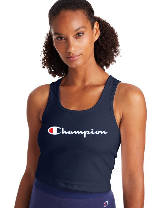 Tank Para Mujer Authentic Crop Top Graphic Champion