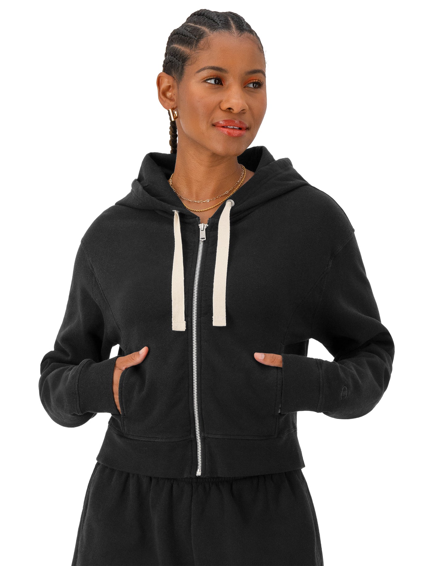 Sudadera Vintage Wash Zipper Completo