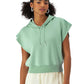 Sudadera Hoodie "Gel Infused Jocktag" de Manga Corta para Mujer